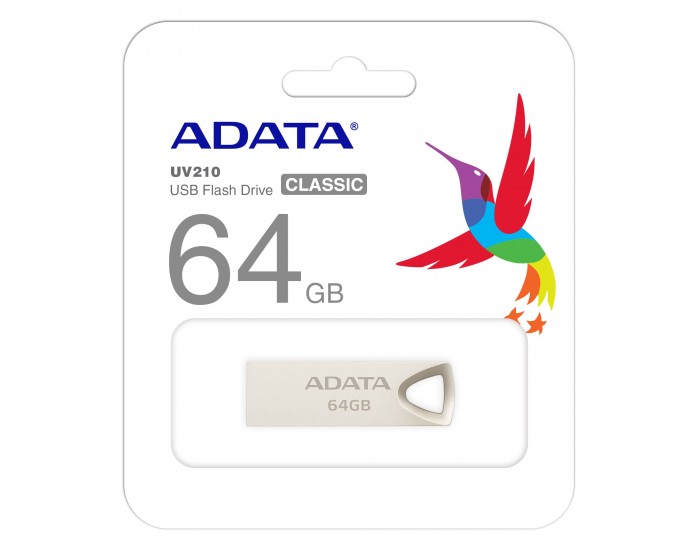 ADATA PENDRIVE 64GB 20 METAL UV210